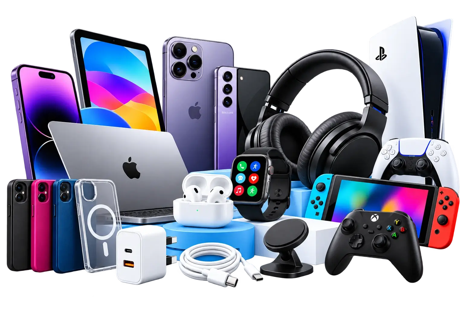 Modern Electronics Product Showcase